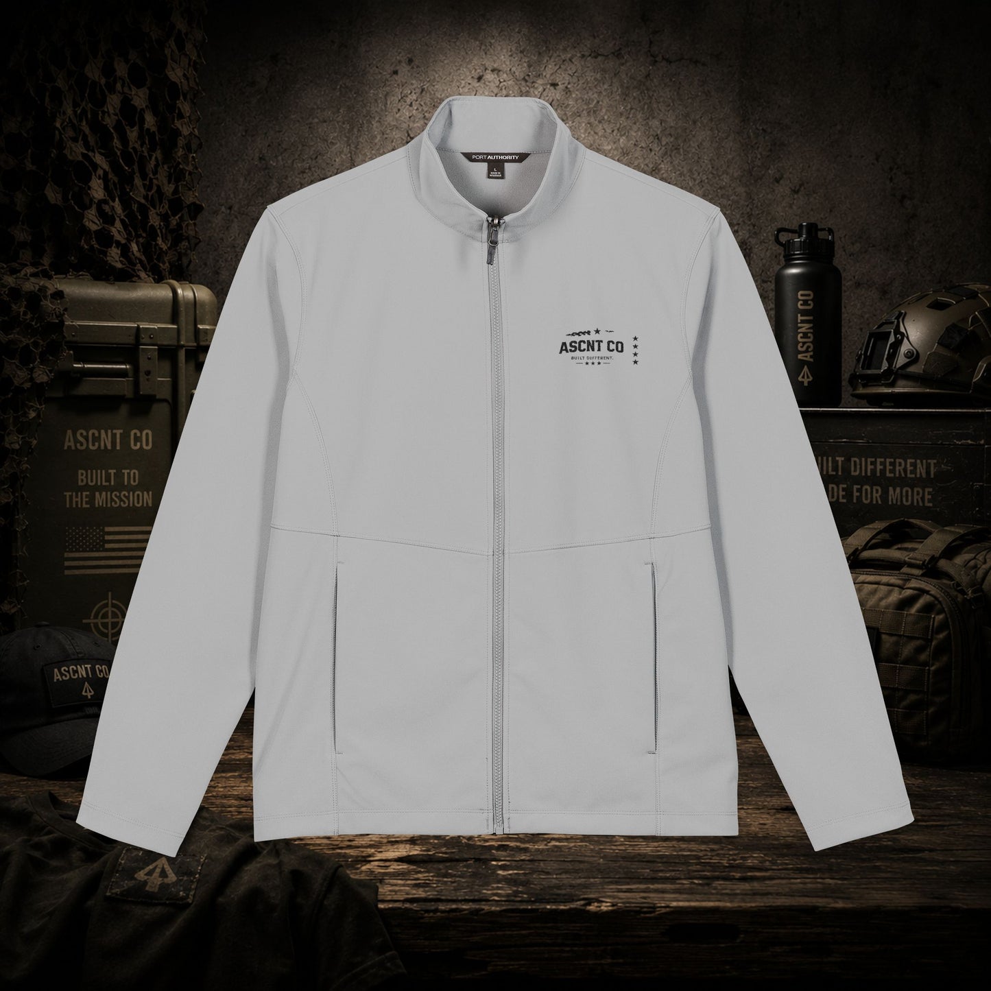 Men's Tactical Ascnt Co. Jacket — Lightweight Comfy Sleek