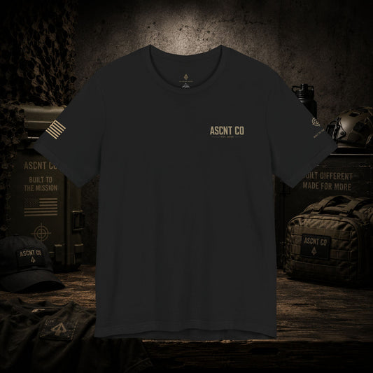 Built Different Helicopter T-Shirt — "Built Different" Graphic Tee
