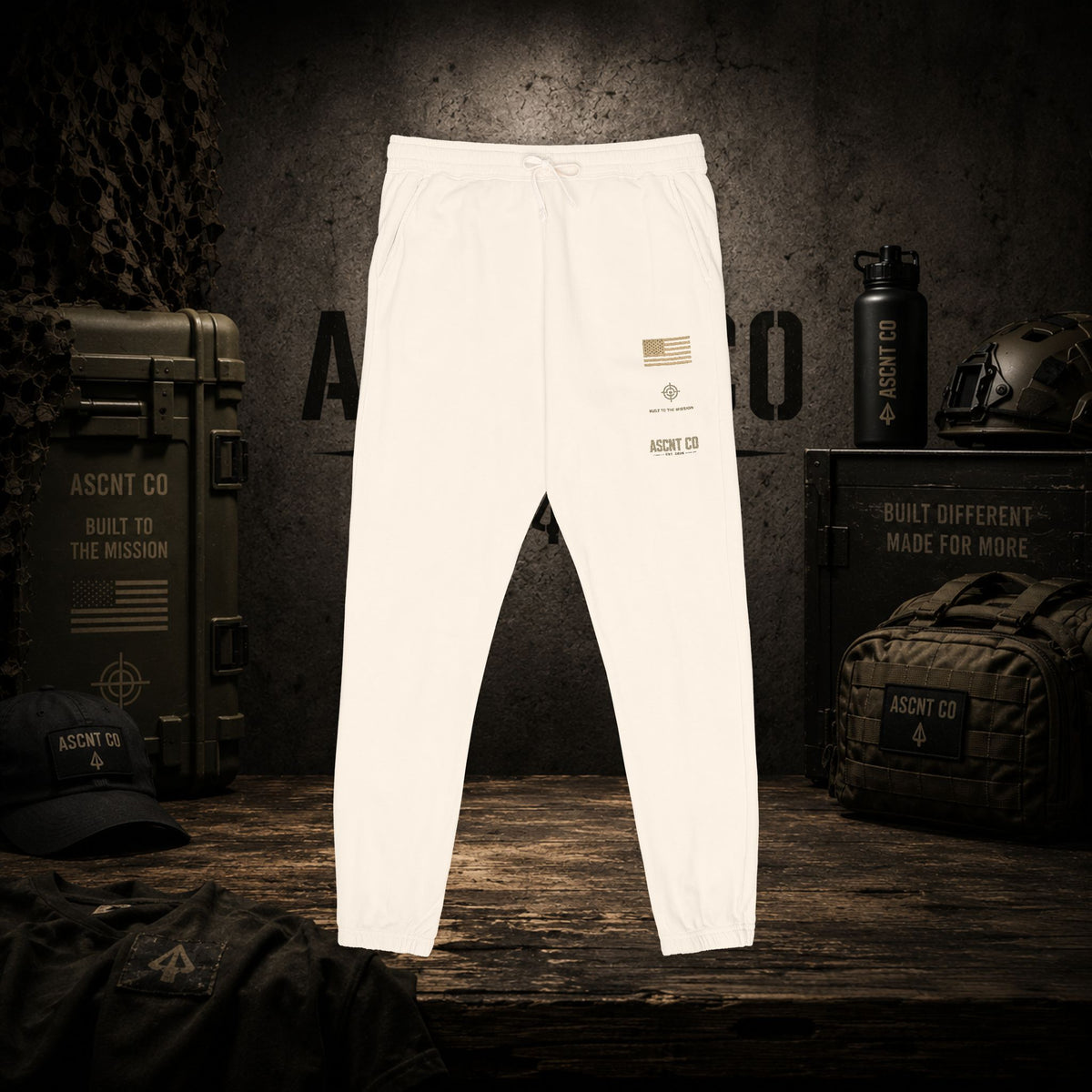 "Built To The Mission" sweatpants