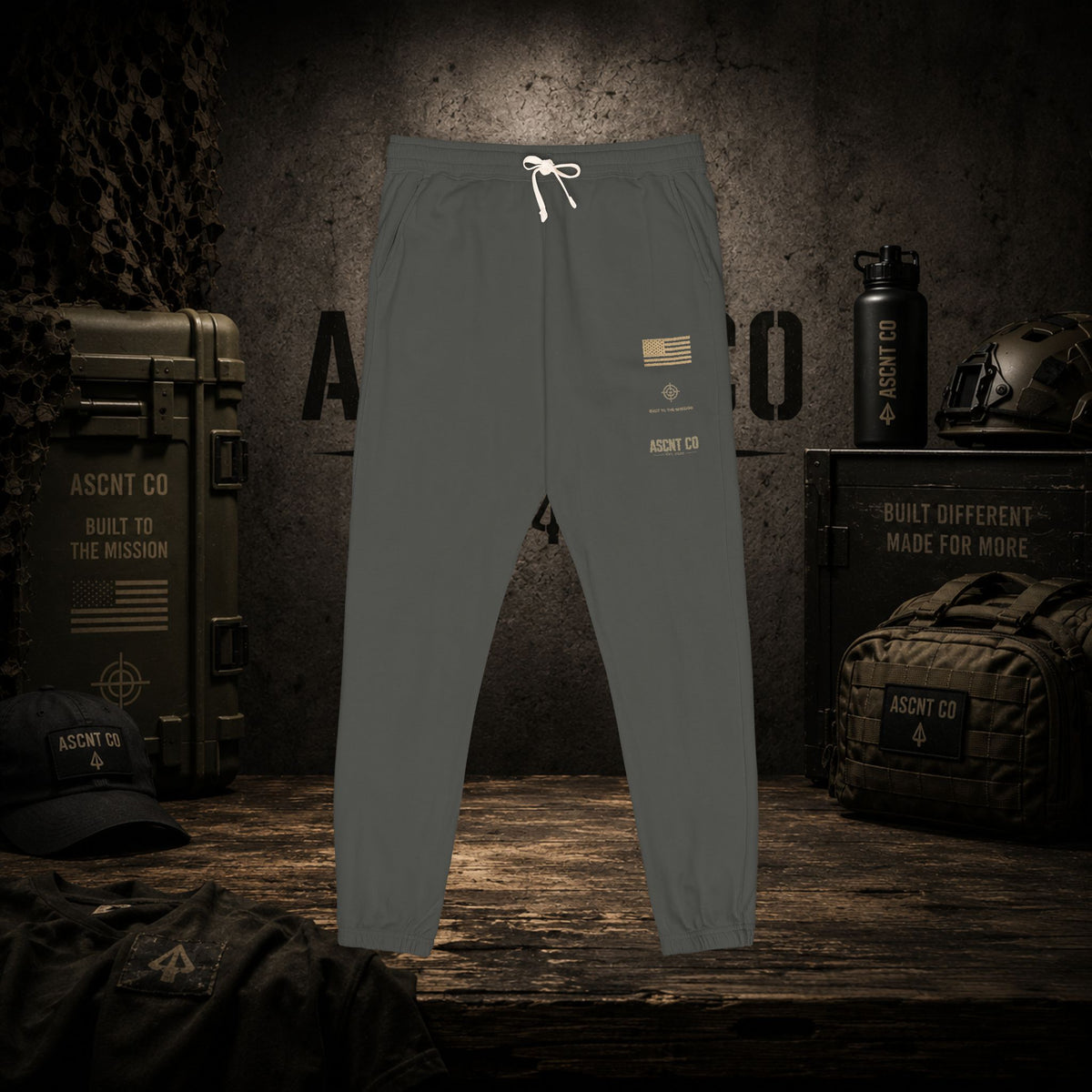 "Built To The Mission" sweatpants
